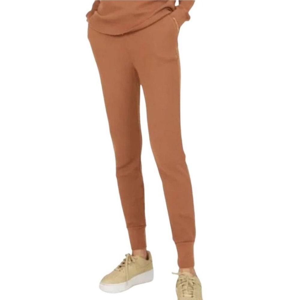 Mate The Label Organic Thermal Waffle Knit Joggers size Small